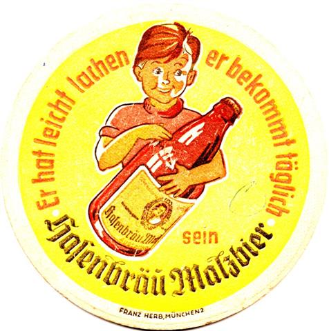 augsburg a-by hasen hase franz 3b (rund215-malzbier)